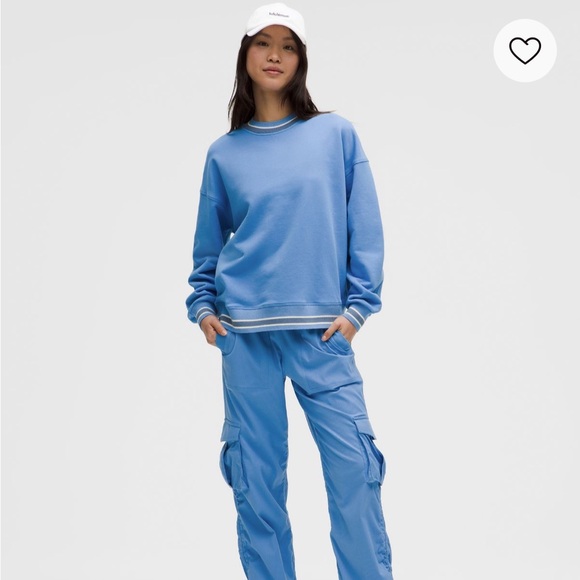 Lululemon Perfectly Oversized Ringer Crew - Picture 3 of 4